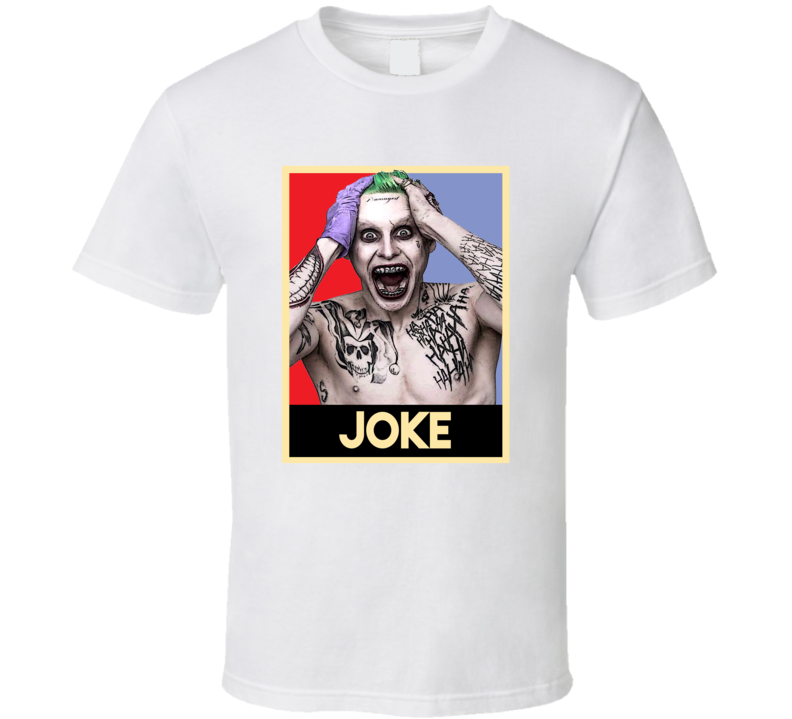 Joker Suicide Squad Jared Leto Movie Fan T Shirt