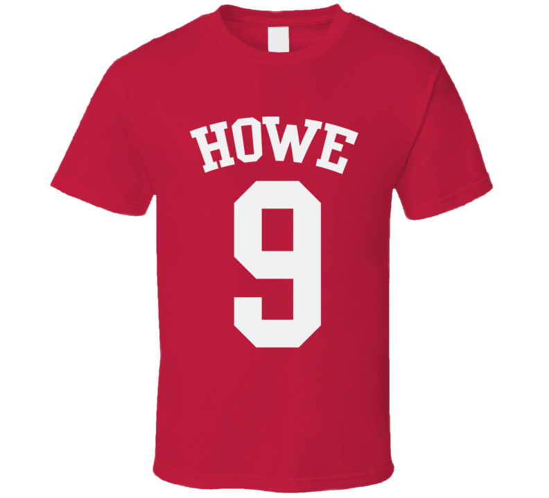 Gordie Howe Mr Hockey Canada Detroit Fan T Shirt