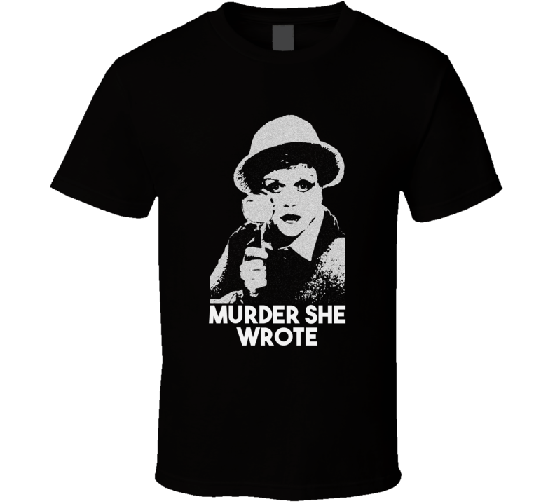 Murder She Wrote TV 80s Mystery Fan T Shirt