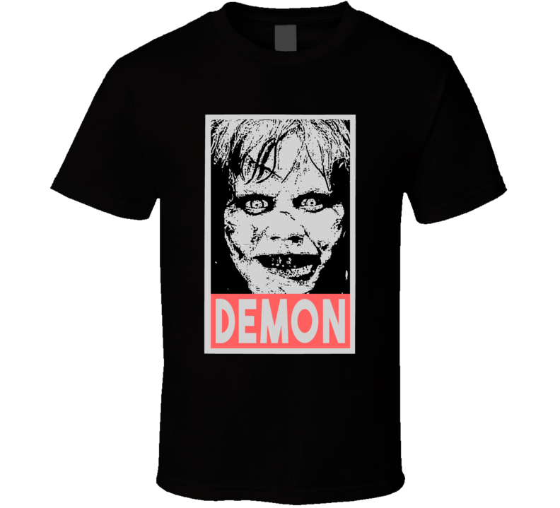 Exorcist Demon 1973 Cult Horror Movie Fan T Shirt