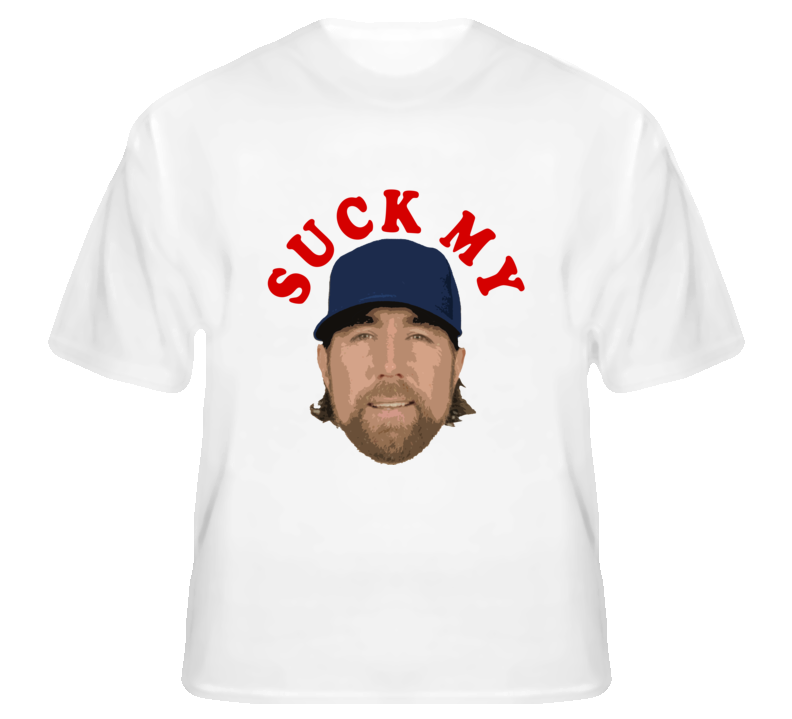 Suck My RA Dickey Baseball Pitcher Funny Fan T Shirt