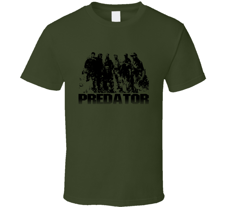Predator Movie Original 80s Classic Alien Fan T Shirt