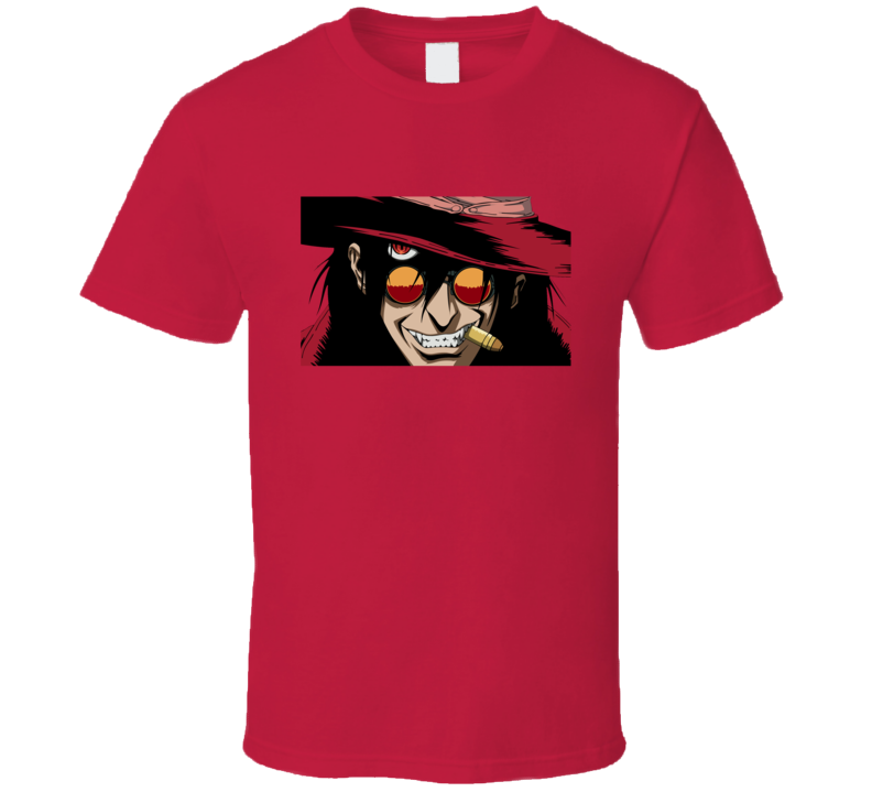 Alucard Hellsing Manga Anime Japanese Dracula Fan T Shirt