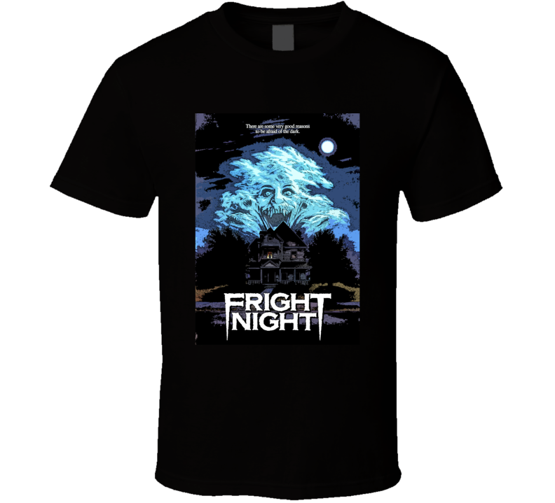 Fright Night 80s Movie Horror Comedy Vampires Cult Fan T Shirt