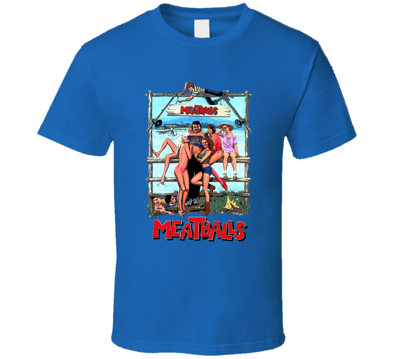 Meatballs Bill Murray Comedy Parody Funny 70s Fan T Shirt