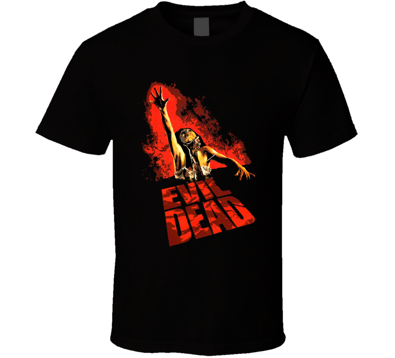 The Evil Dead 80s Horror Classic Cult Poster Fan T Shirt