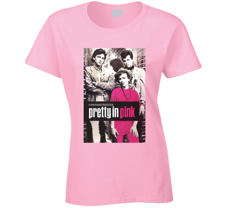 Pretty In Pink 80s Teen Movie Cult Fan T Shirt
