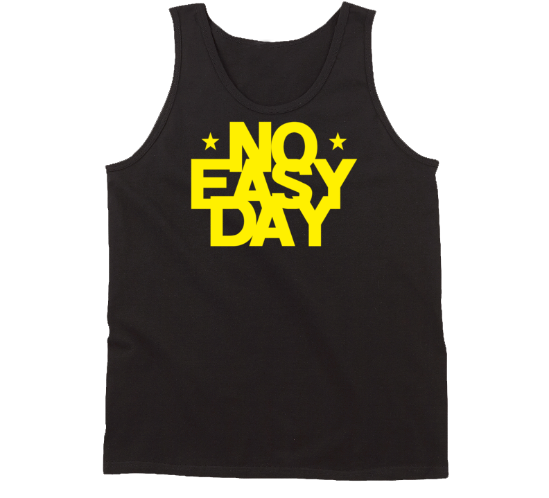 No Easy Day Navy Training USA Gym Workout T Shirt