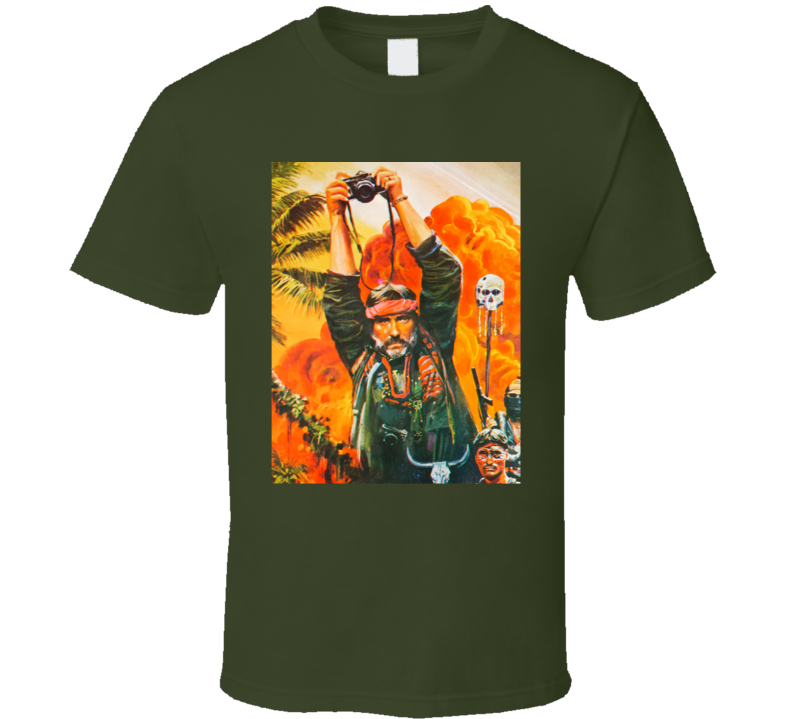 Apocalypse Now 70s War Movie Dennis Hopper Parody Fan T Shirt