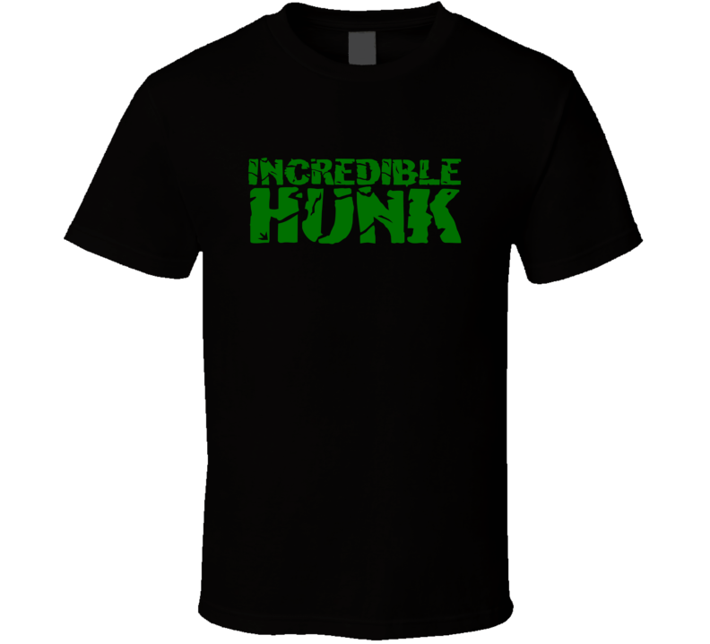 Incredible Hunk Hulk Parody Funny Comic Super Hero Fan T Shirt