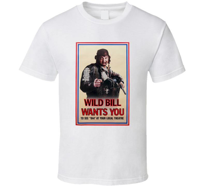 1941 70s War Comedy Parody John Belushi Movie Fan T Shirt