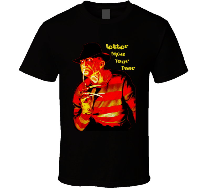 Freddy Krueger Nightmare Elm St Horror Legend Parody Fan T Shirt