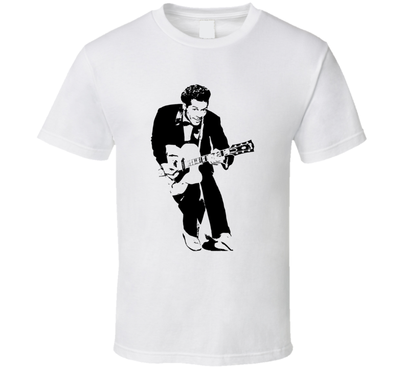 Chuck Berry Rock N Roll Legend Blues Music Fan T Shirt