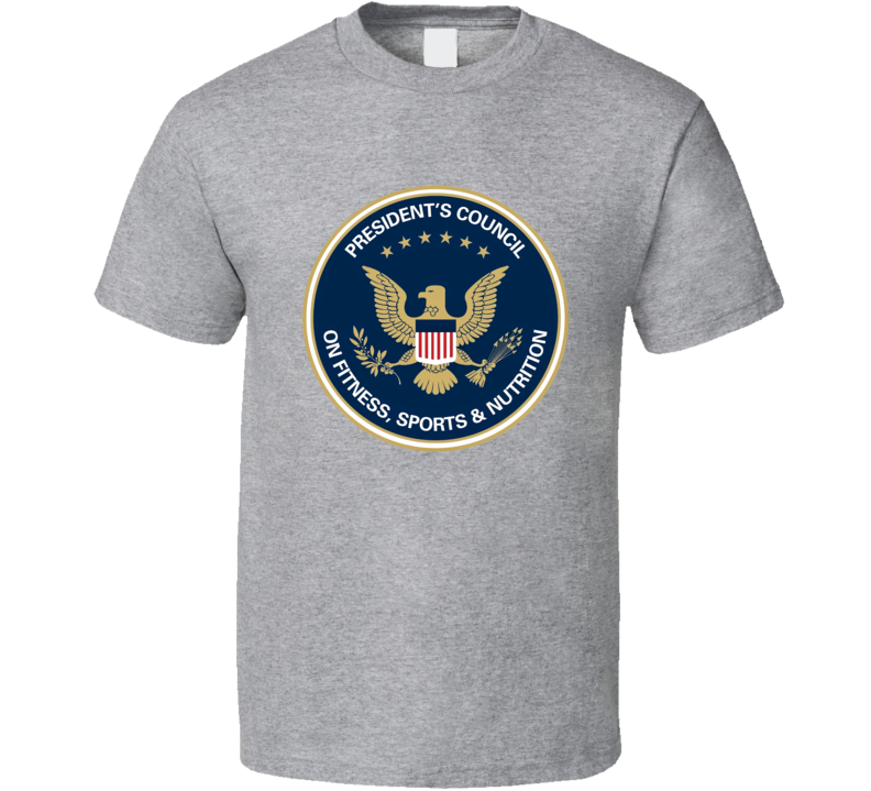 Presidents Council Fitness Sports Nutrition USA Gym Workout T Shirt