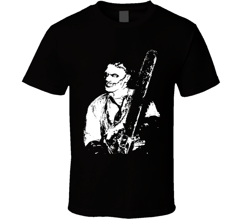 Texas Chainsaw Massacre Leatherface Horror Parody Fan T Shirt