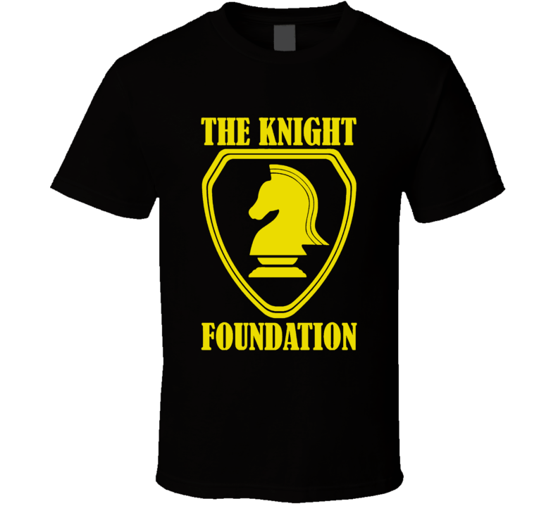 The Knight Foundation Knight Rider TV Movie Fan Parody T Shirt