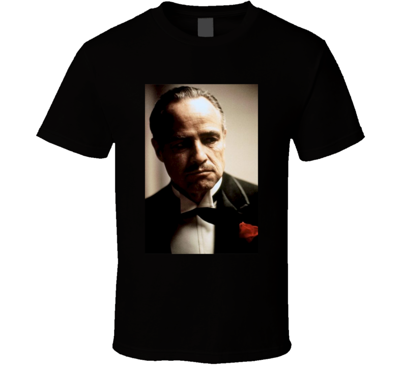 Godfather Don Vito Corleone Brando Mafia Movie Fan T Shirt