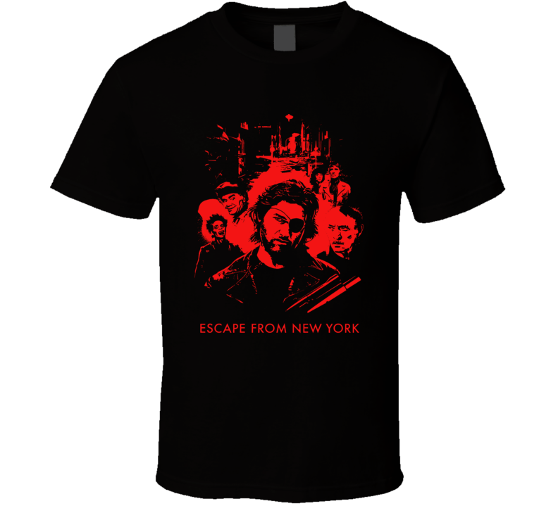 Escape From New York Carpenter Russell 80s Movie Fan T Shirt