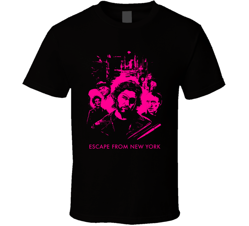 Escape From New York Carpenter Russell Cult 80s Movie Fan T Shirt