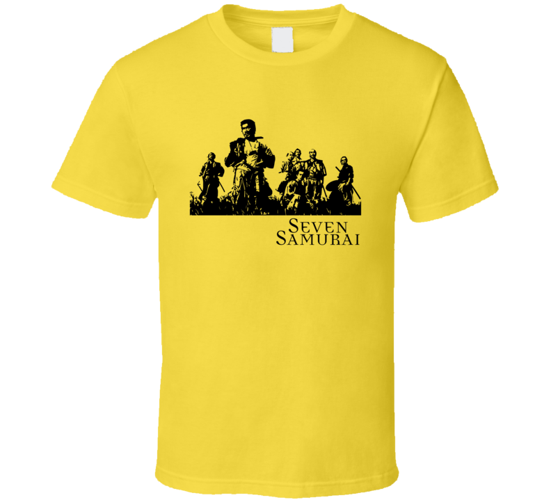 Seven Samurai Akira Kurosawa Classic Japan Movie Fan T Shirt