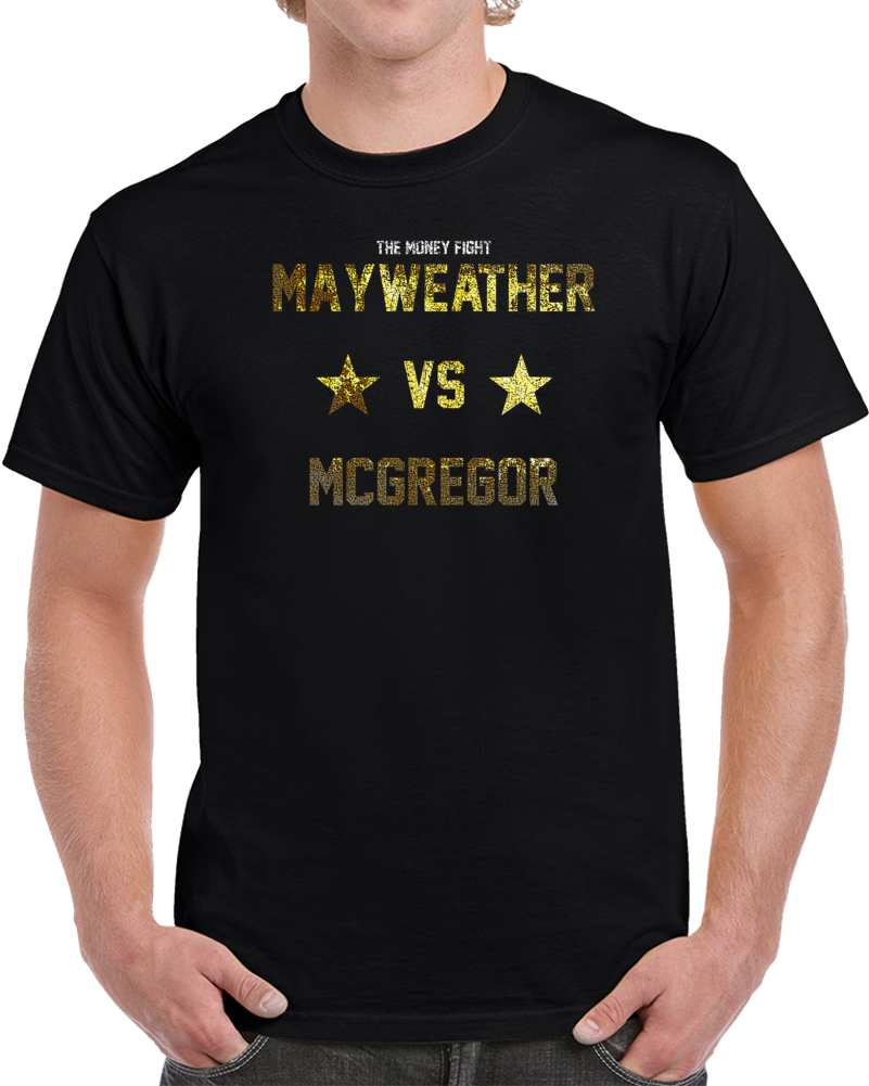 Mayweather Vs Mcgregor The Money Fight Boxing Fan Inspired T Shirt