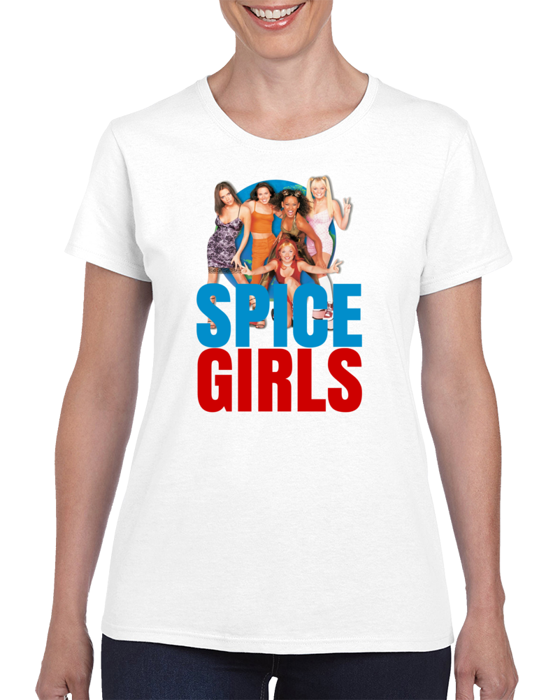 Spice Girls Band Pop Music 90s British Fan T Shirt