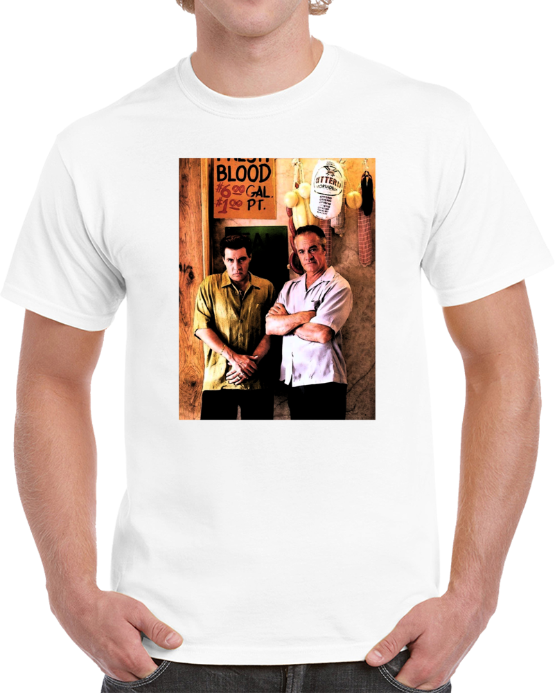 Silvio And Paulie Sopranos Greatest Tv Funny Gangster Fan T Shirt