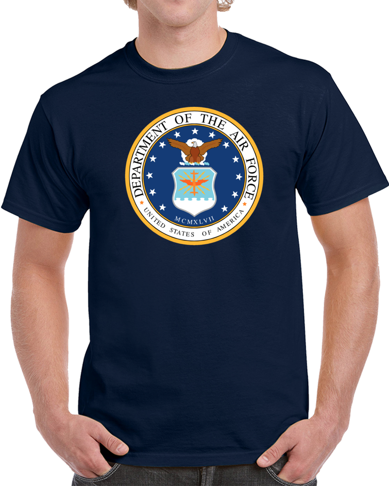 Air Force Dept Usa Military Veteran Support Fan T Shirt