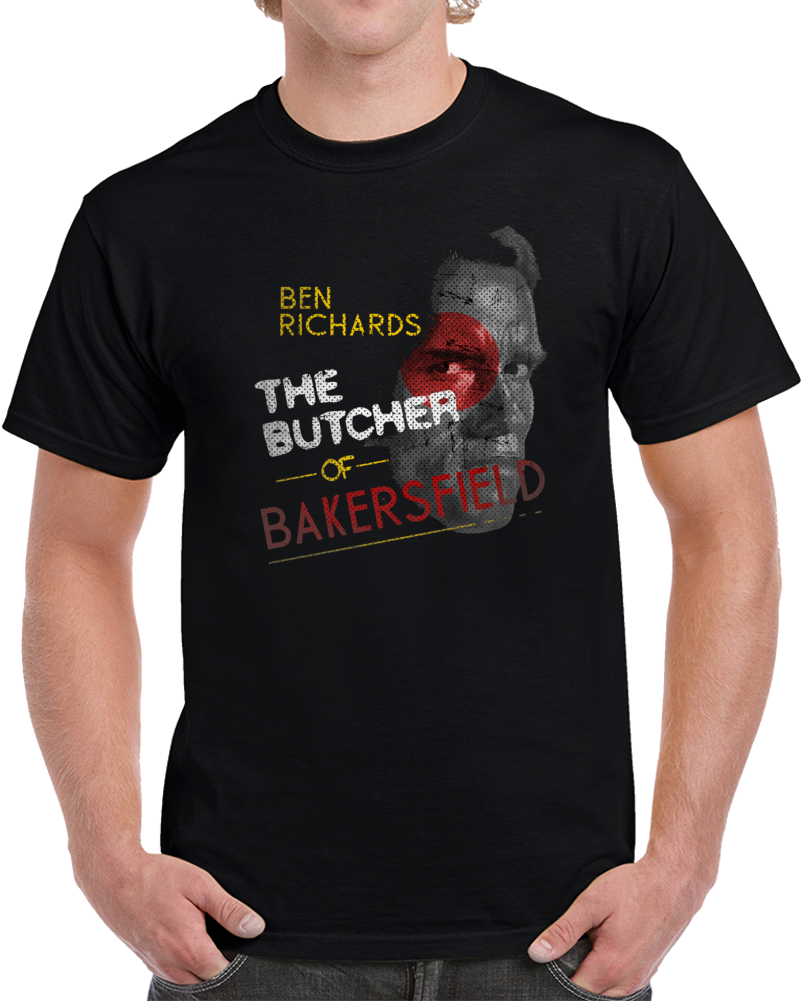 Running Man Arnold Butcher Of Bakersfield King Movie Fan T Shirt