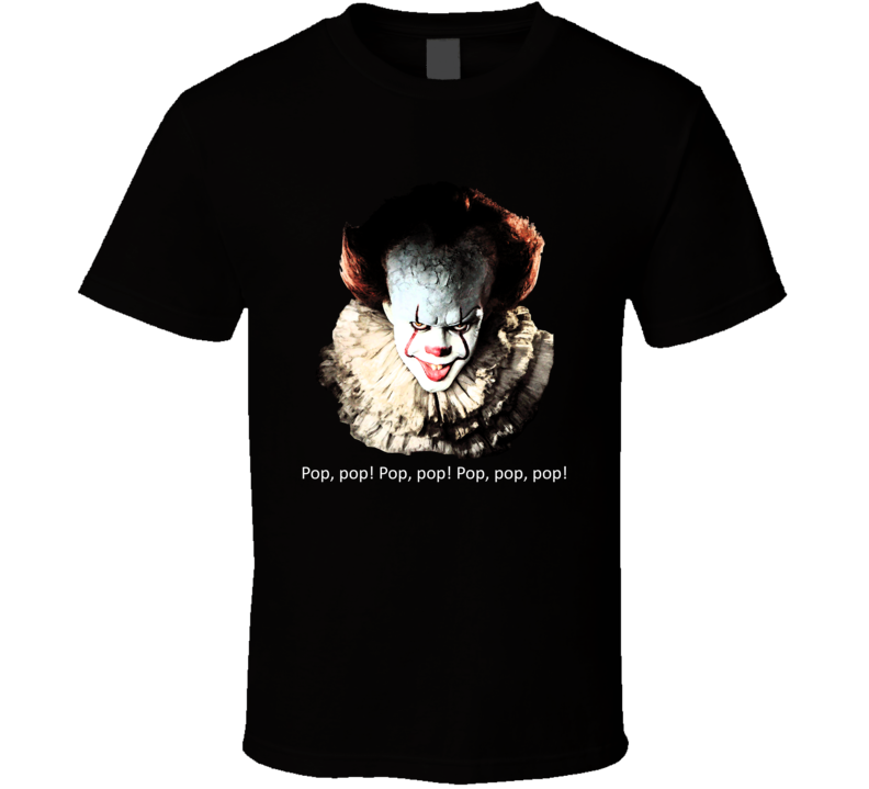 It Pennywise Horror Thriller Funny Movie Fan T Shirt