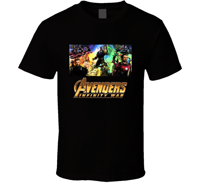 Avengers Infinity War Cool Super Hero Movie Fanboy Con T Shirt