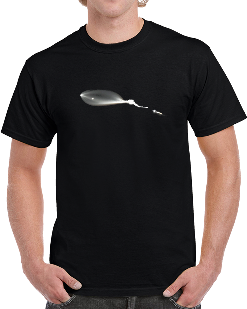 Spacex Launch Falcon California Rocket Science Elon Musk Genius T Shirt