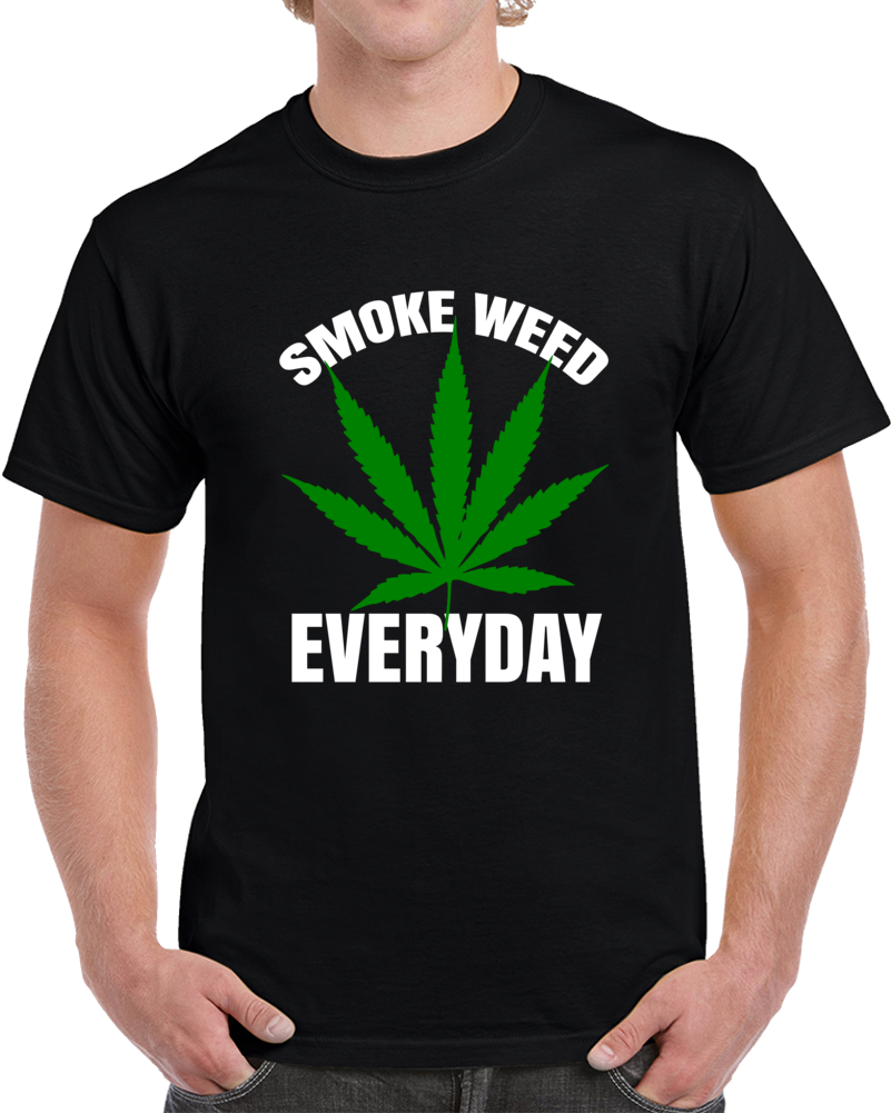 Smoke Weed Everyday Rap Rock Music Hemp Cool T Shirt