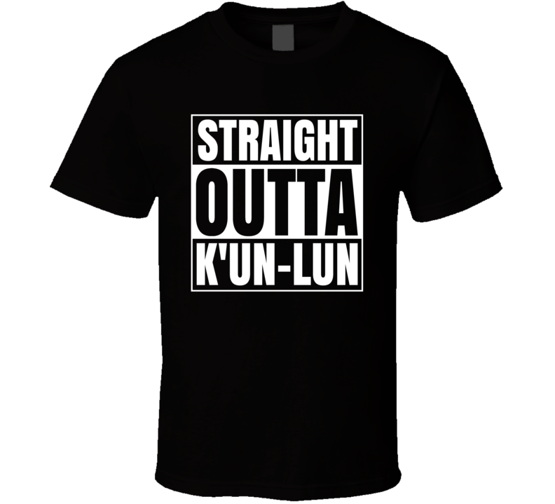 K'un-lun Iron Fist Comic Cool Fans Only T Shirt