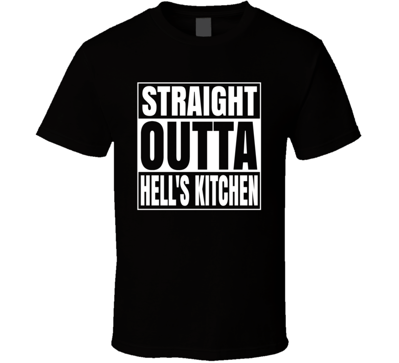 Hell's Kitchen Straight Outta Comic Daredevil Superfan T Shirt