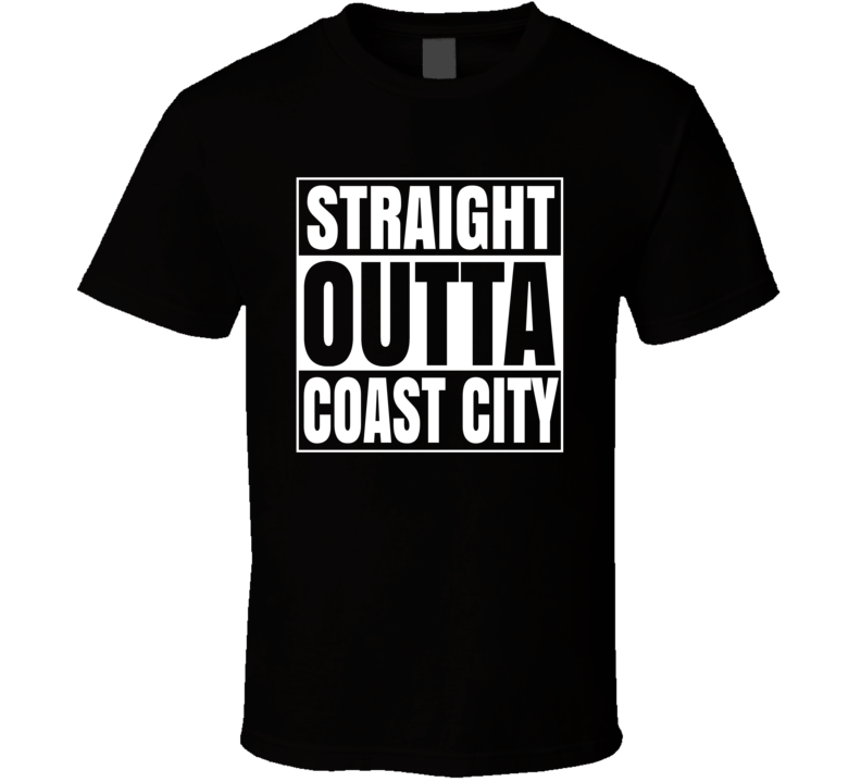 Straight Outta Coast City Green Latern Comic Superfan Cool T Shirt