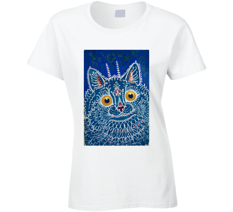 Louis Wain Cat Anthropomorphic Cool Painting On A T Shirt