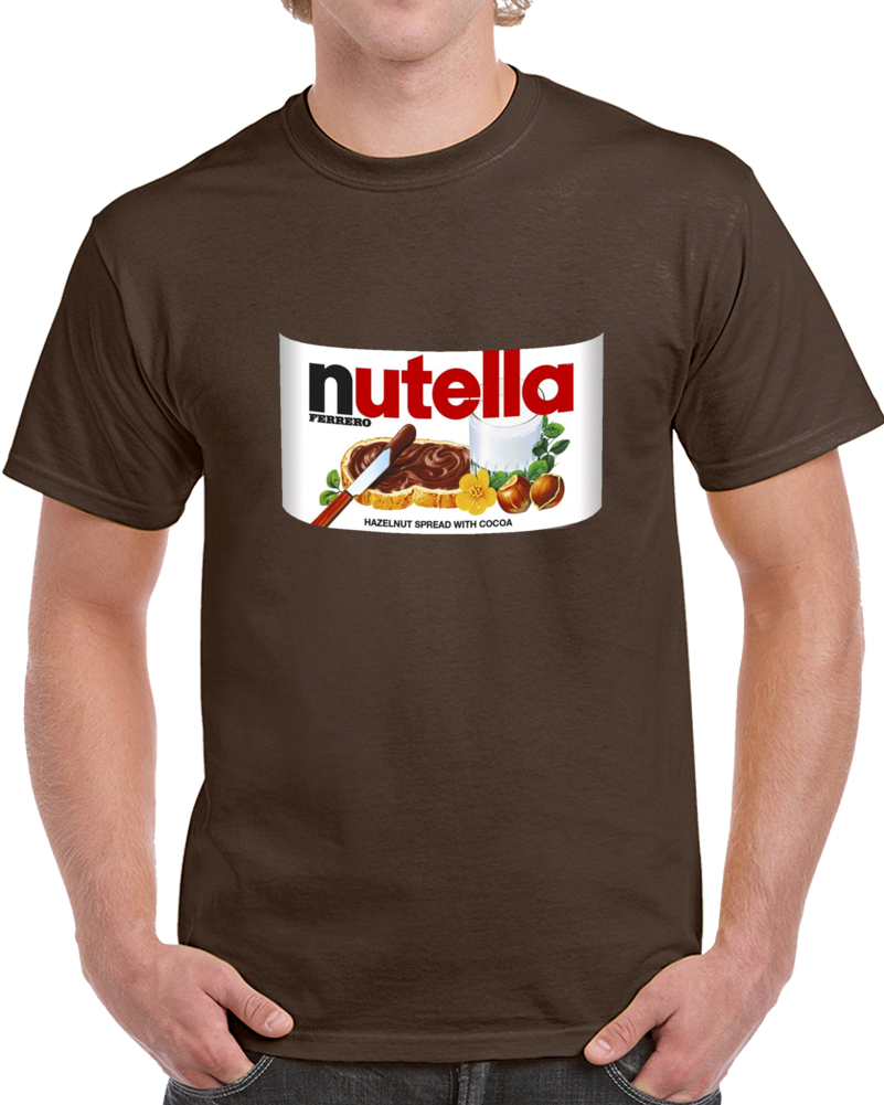 Nutella Love Food France Hazelnut Funny Cool T Shirt