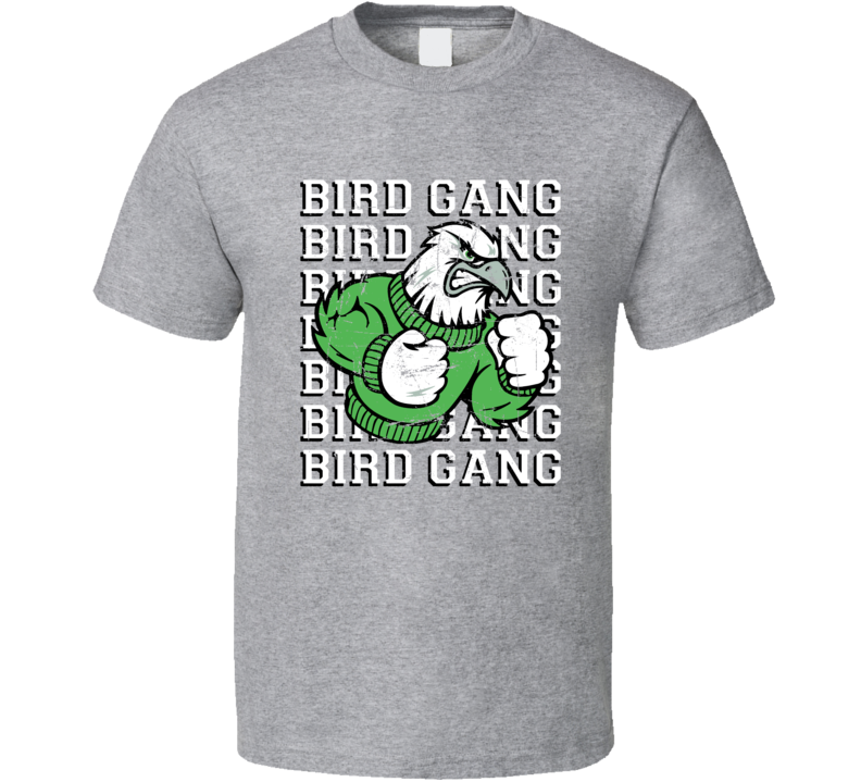 Bird Gang Philly Eagles Football Superfan Football T Shirt