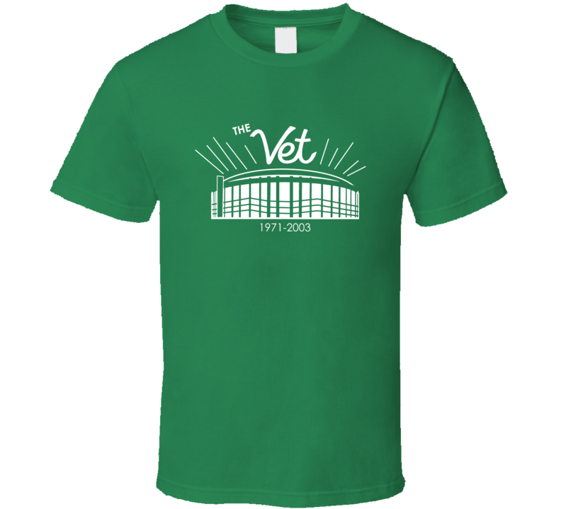 The Vet Stadium Philly Eagles Football Superfan Football T Shirt