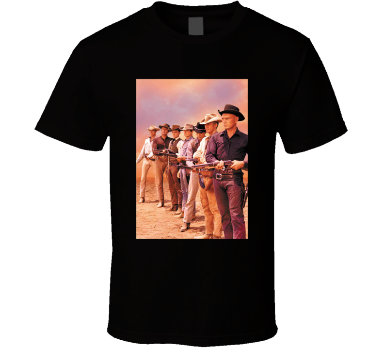 The Magnificent Seven 1960 Western Cowboy Movie Fan Cool T Shirt
