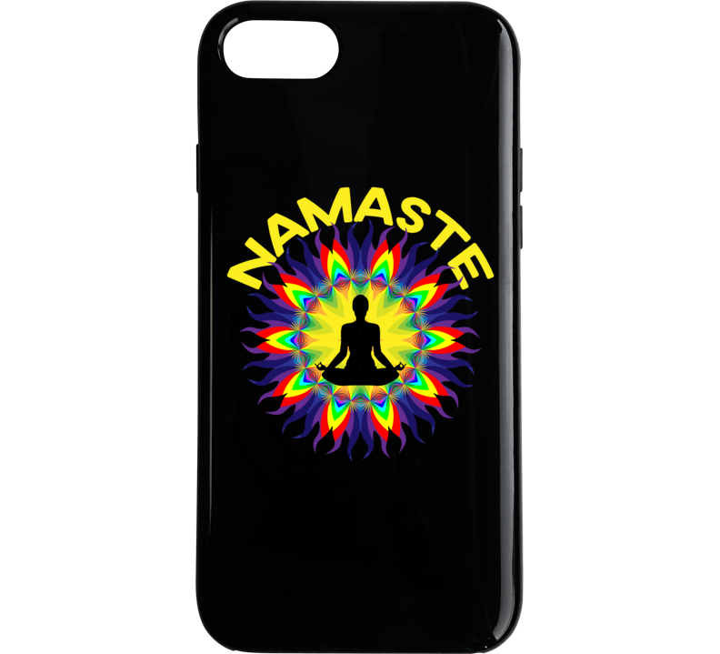 Namaste Yoga Gym Workout Fitness Phone Case