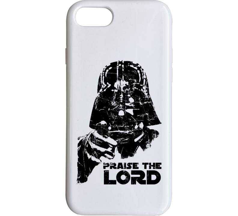 Praise The Lord Darth Vader Star Wars Movie Parody Funny Fanboy Phone Case
