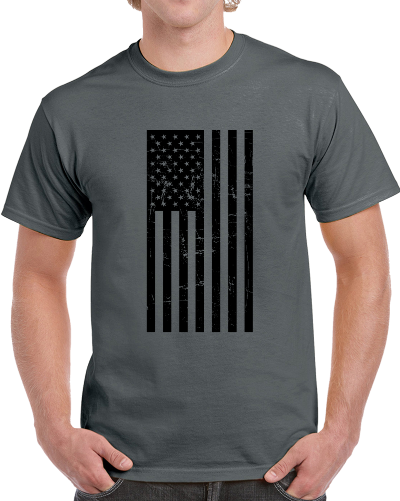 Usa Flag Merica America Proud Hunting Fan T Shirt
