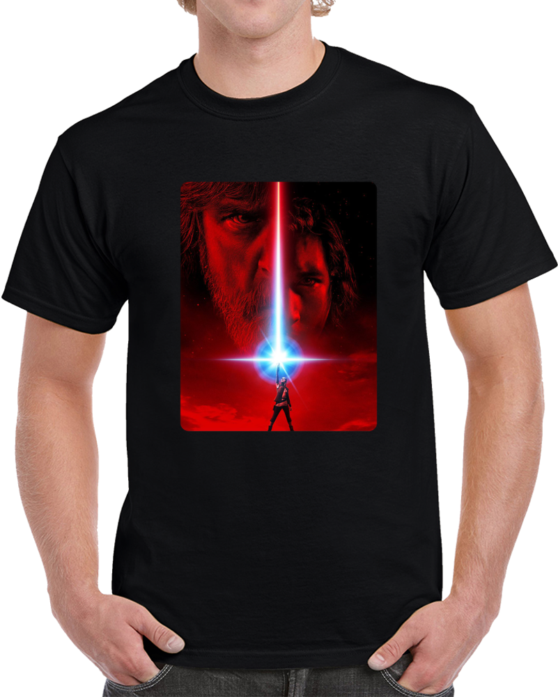 Star Wars Last Jedi Movie Fanboy Skywalker Cool T Shirt