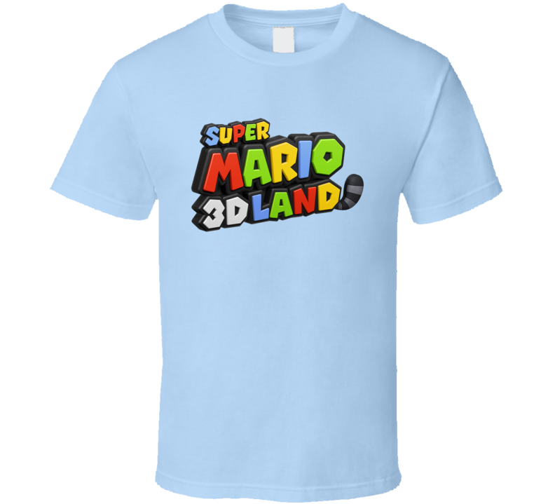 Super Mario 3d Land Video Game Legend Gamer Cool T Shirt