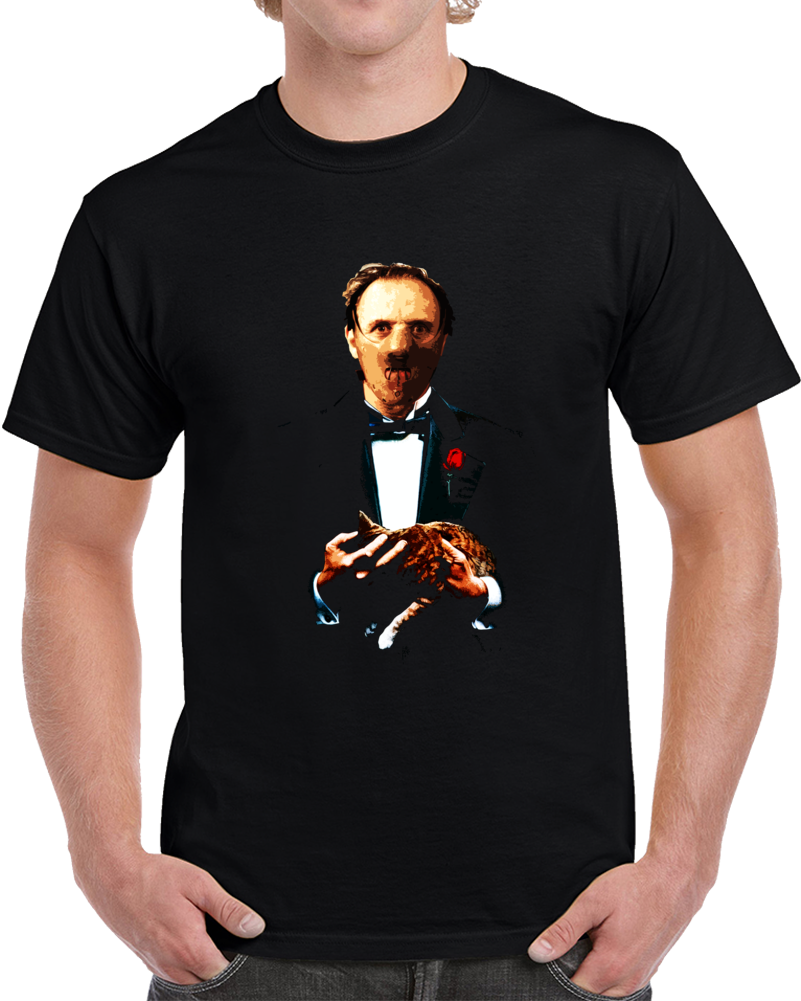 Hannibal Lecter Corleone Godfather Horror Gangster Parody Funny Fan Movie T Shirt