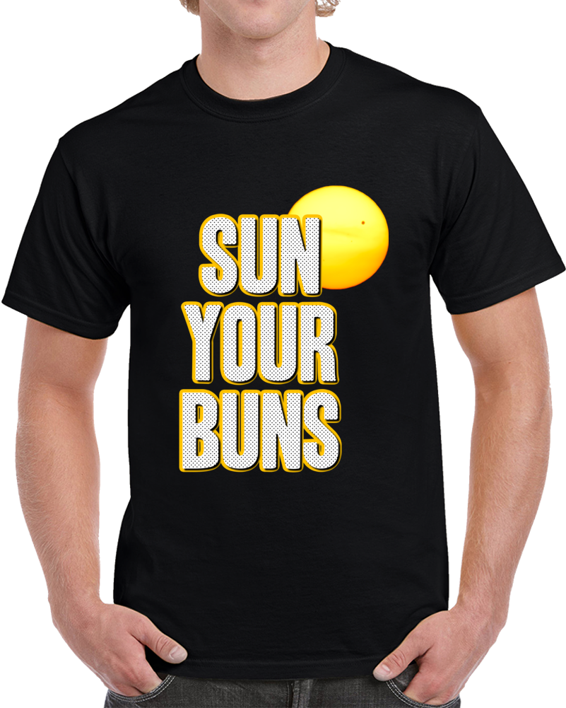 Sun Your Buns Funny Beach Summer Surf Cottage Vacation T Shirt