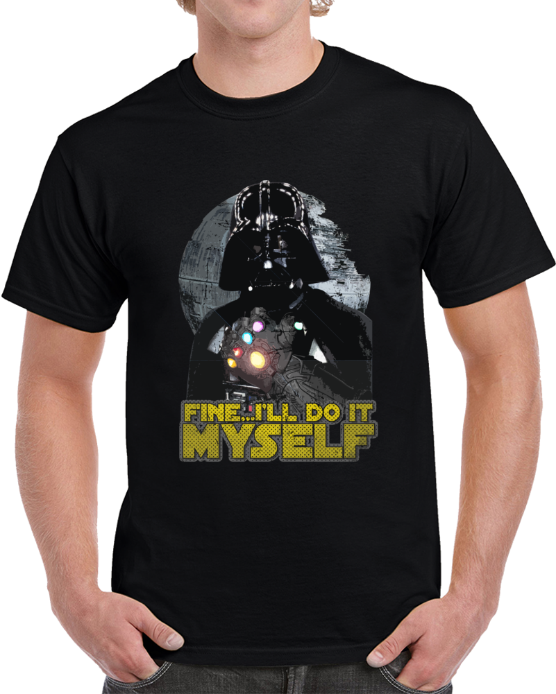 Darth Vader Infinity Gauntlet Parody Movie Fan T Shirt