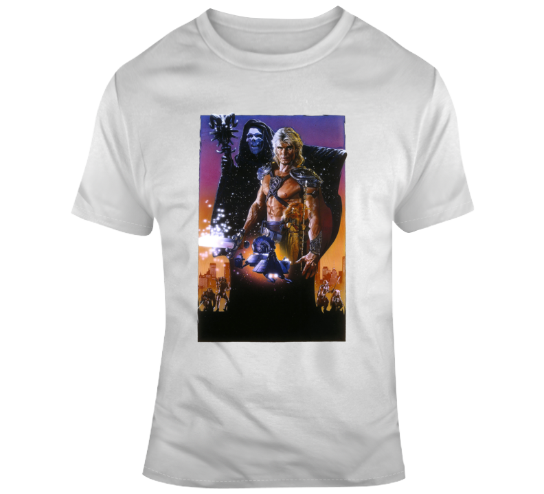 Masters Of The Universe He-man Movie Poster Fan T Shirt